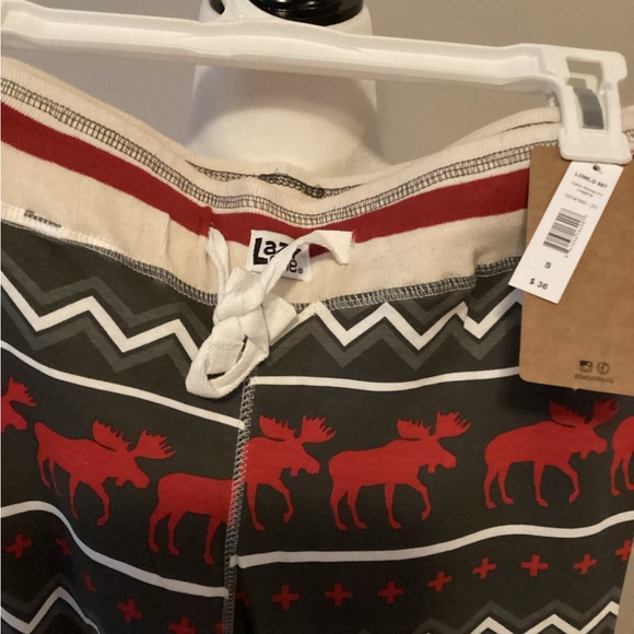 Lazy One “moose” pattern pj pants - Picture 3 of 4